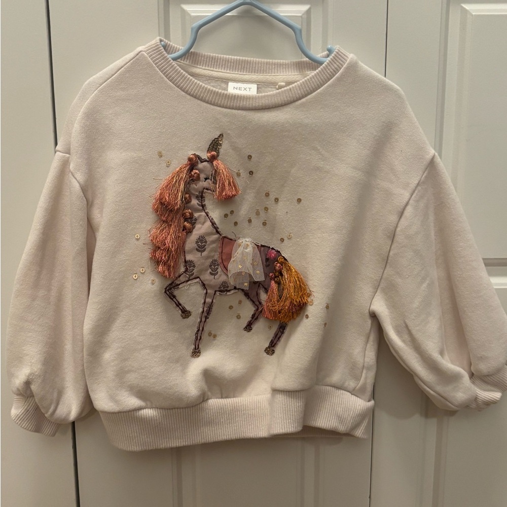 Next Kids Unicorn Sweatshirt